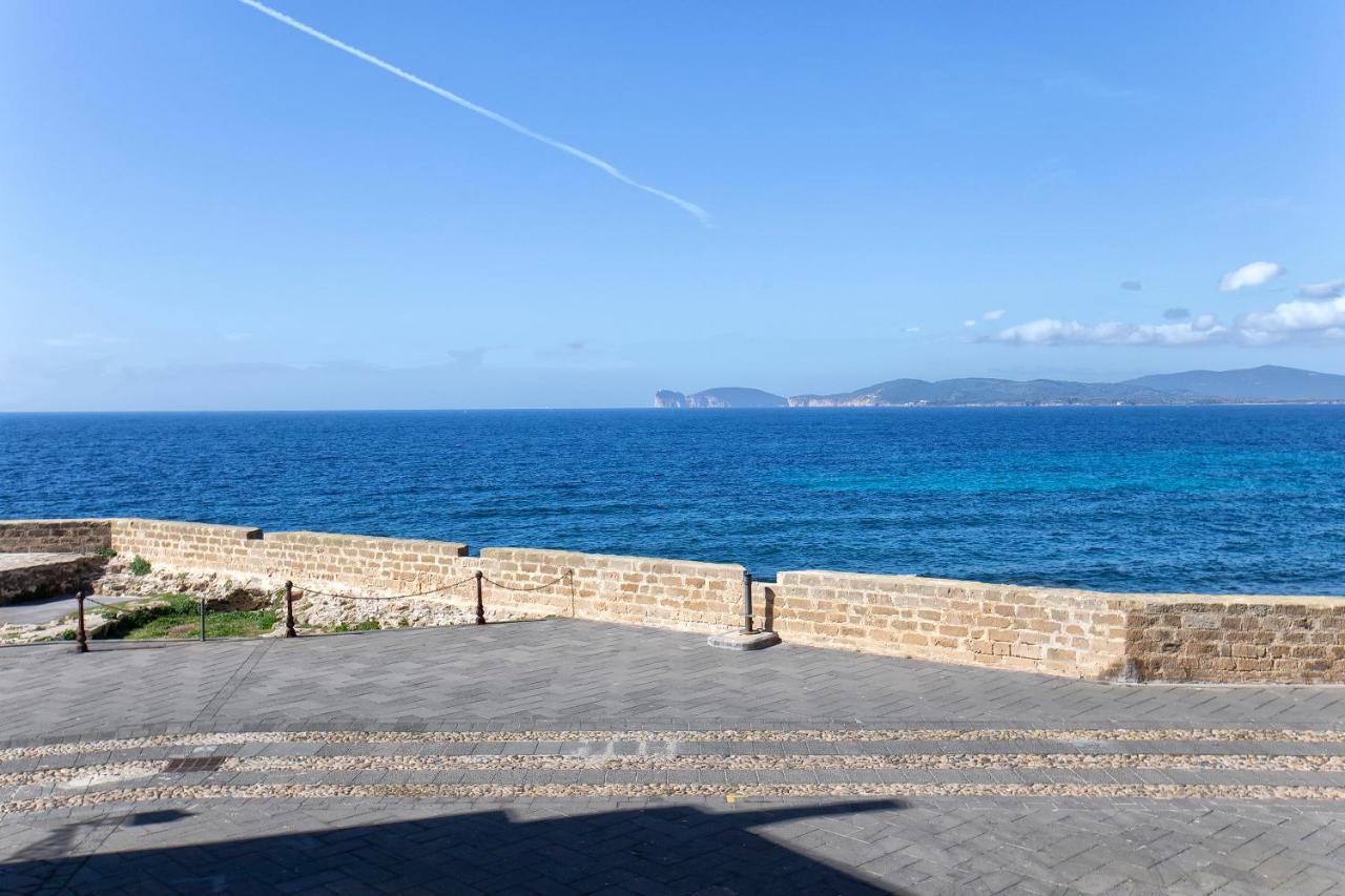 Sardinia Re - Cavour Loft Sea View Lejlighed Alghero Eksteriør billede