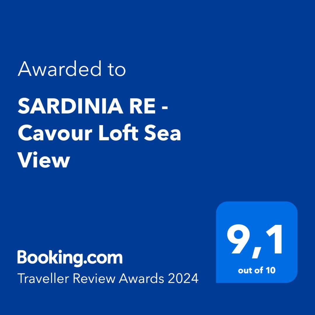 Sardinia Re - Cavour Loft Sea View Lejlighed Alghero Eksteriør billede